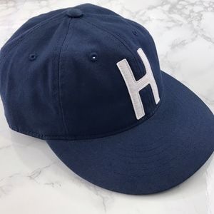 The Herschel Supply Co Navy Blue Fitted H Hat NWOT
